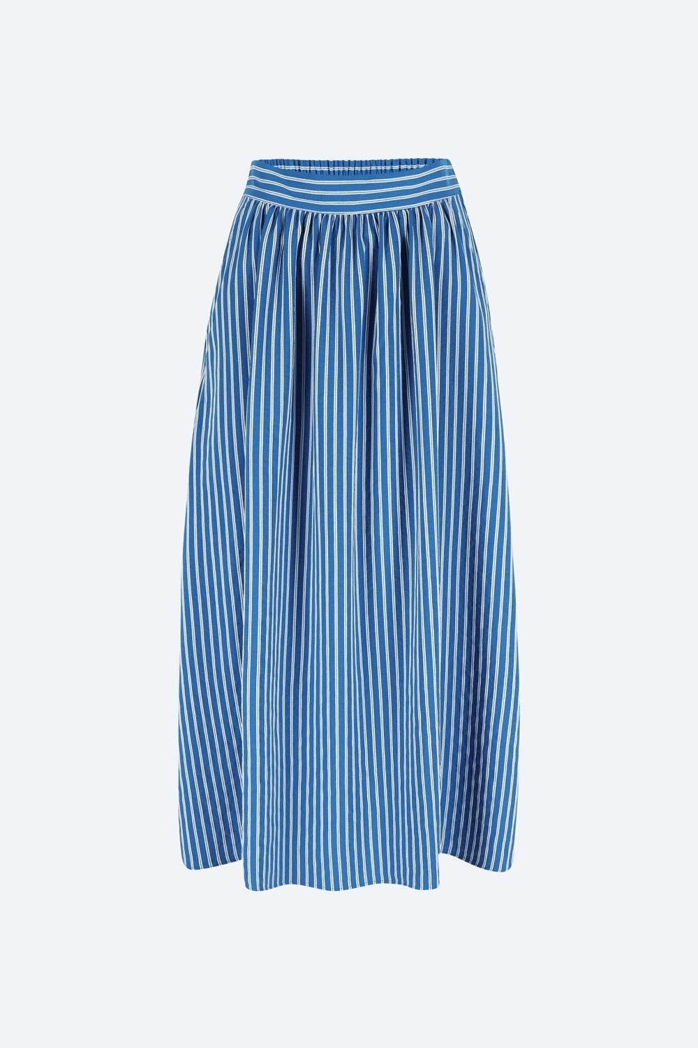 Juliette Skirt Cobalt Stripe