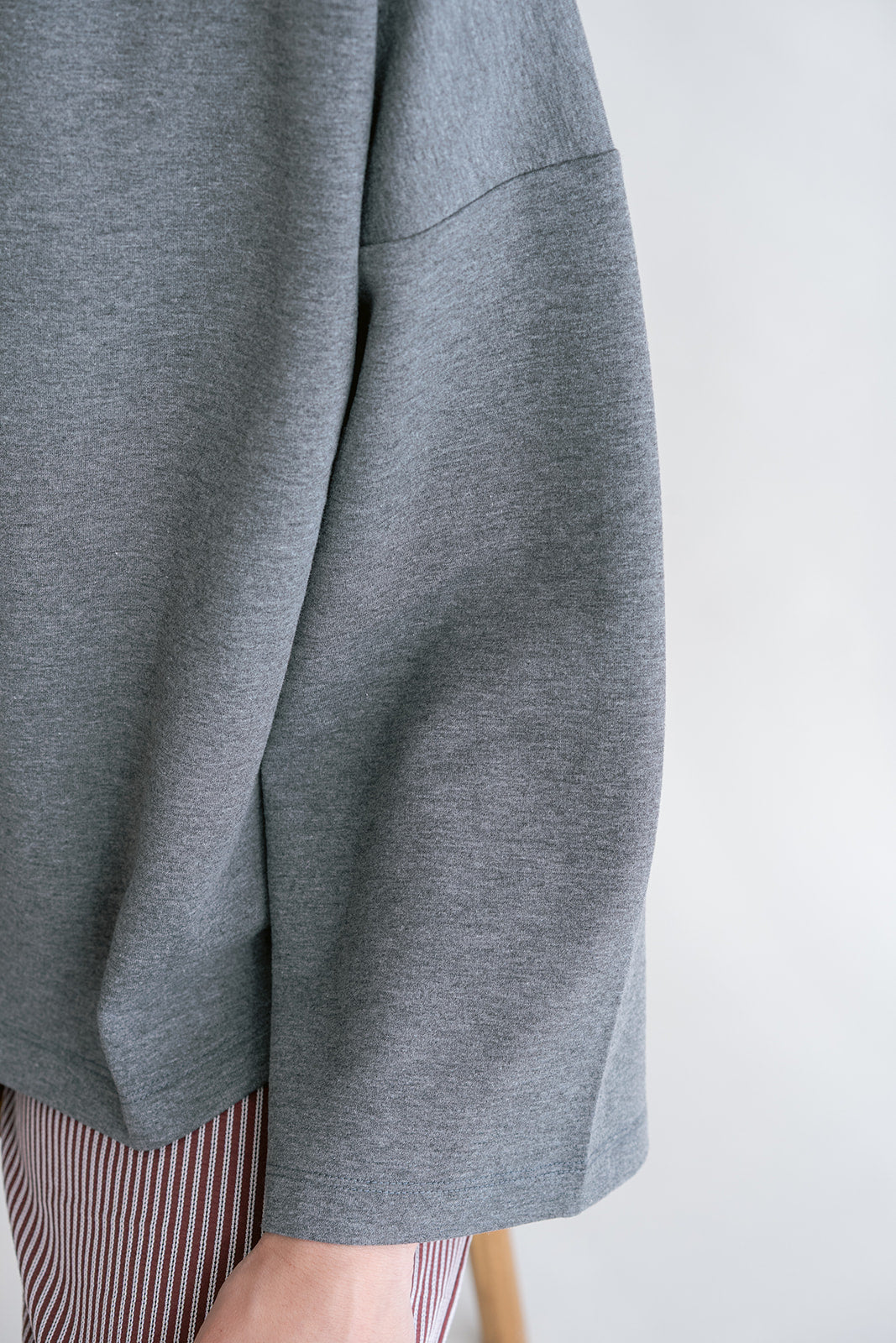 Ada Top Dark Grey