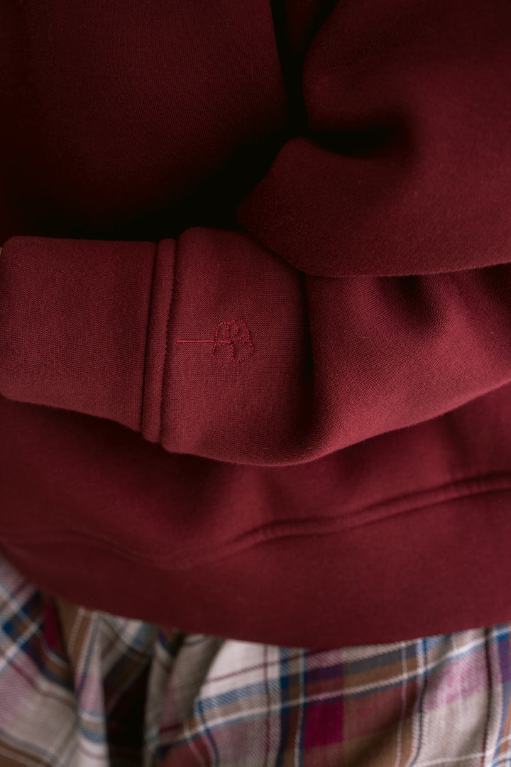 Alba Sweater Bordeaux Uni