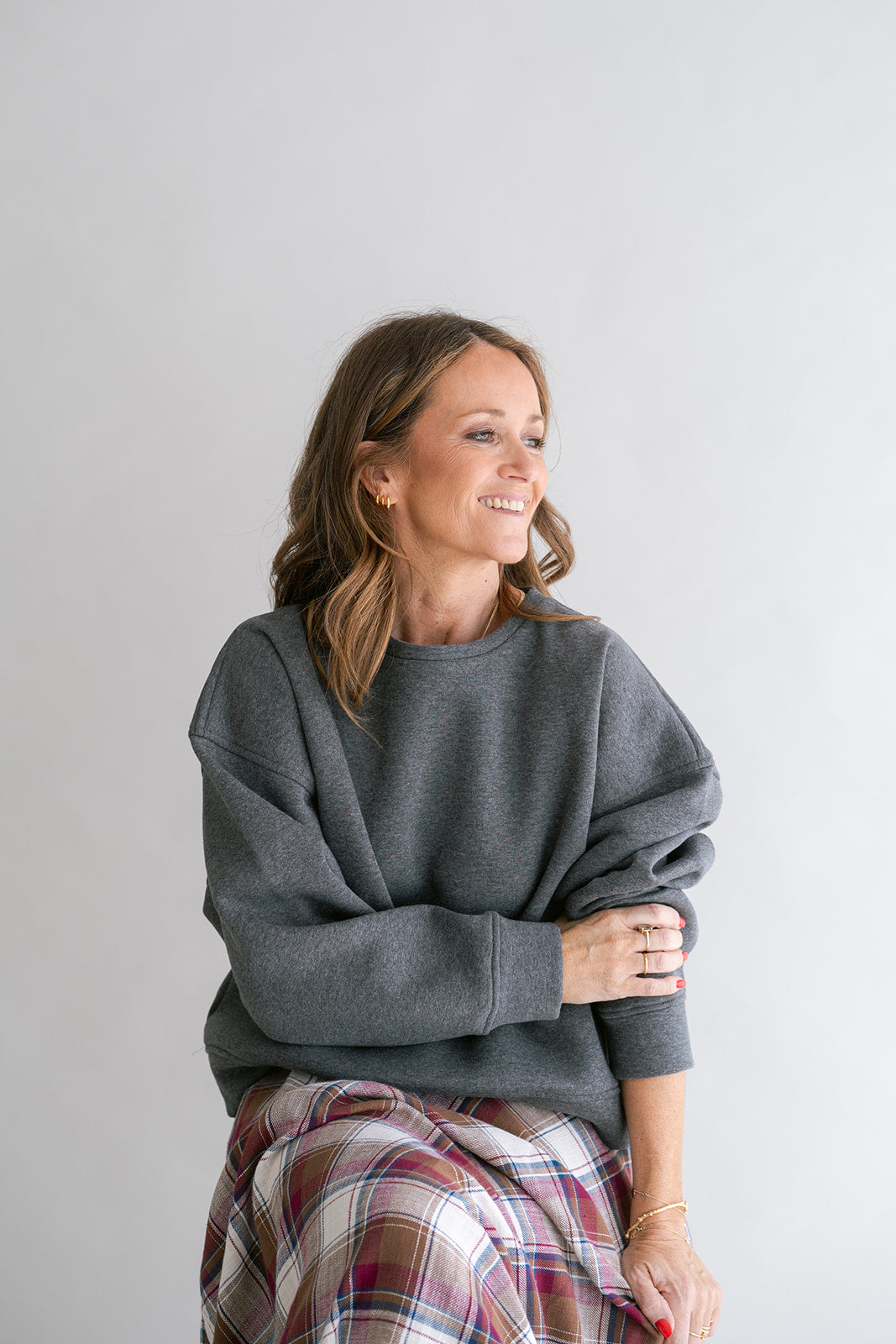Alba Sweater Dark Grey Uni