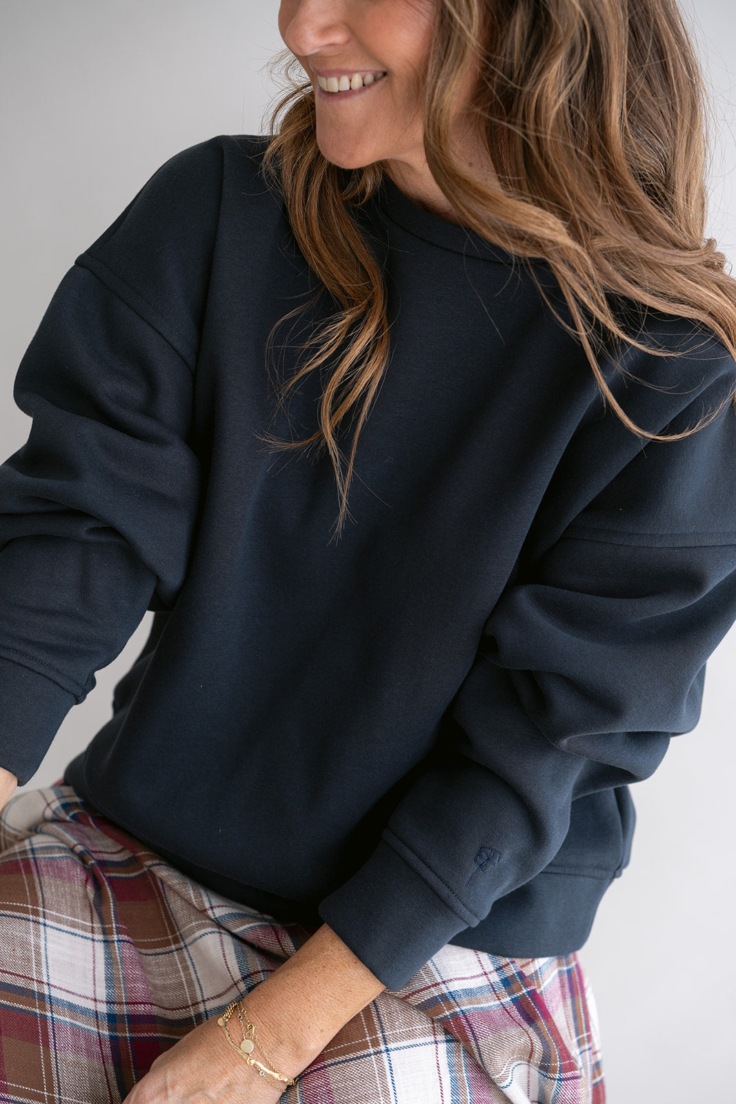 Alba Sweater Navy Uni