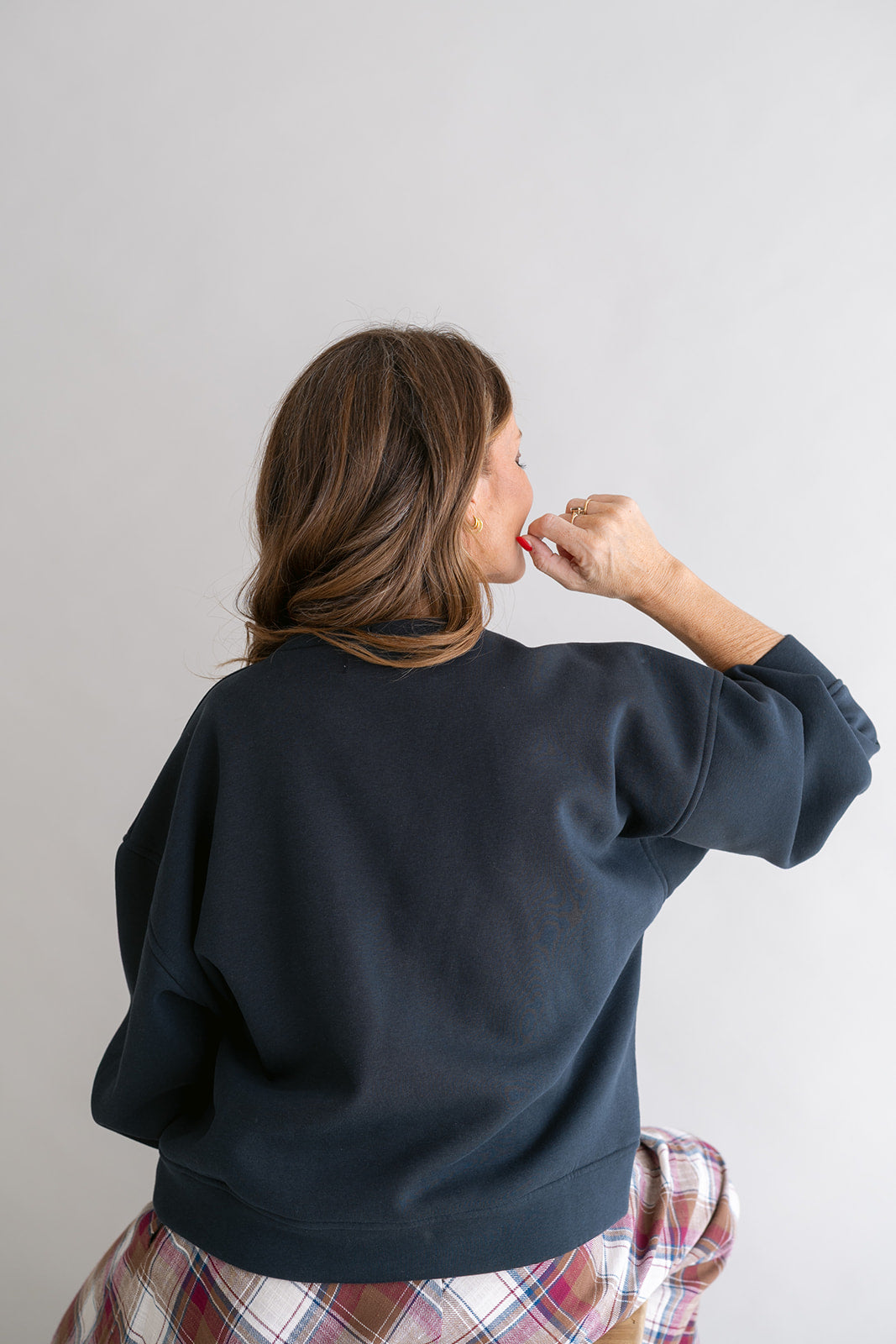 Alba Sweater Navy Uni