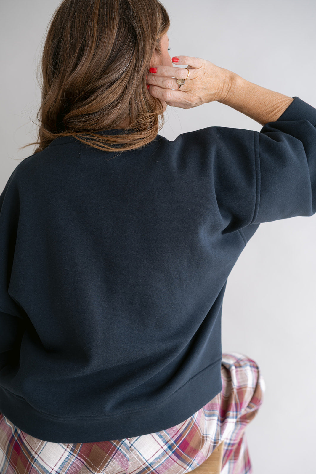 Alba Sweater Navy Uni