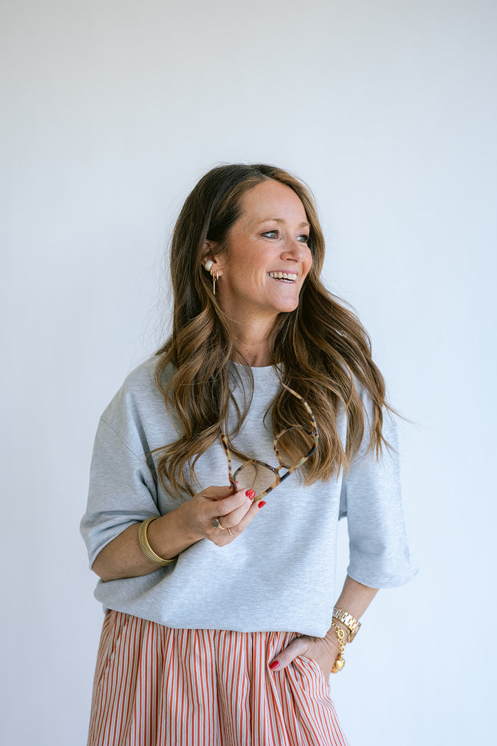 Alix Tee Light Grey