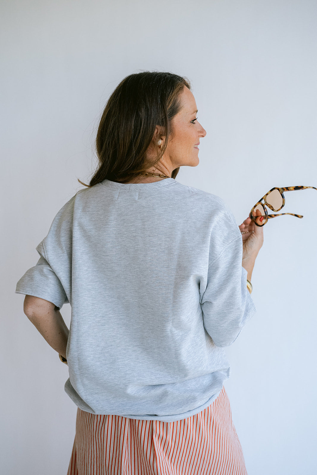 Alix Tee Light Grey