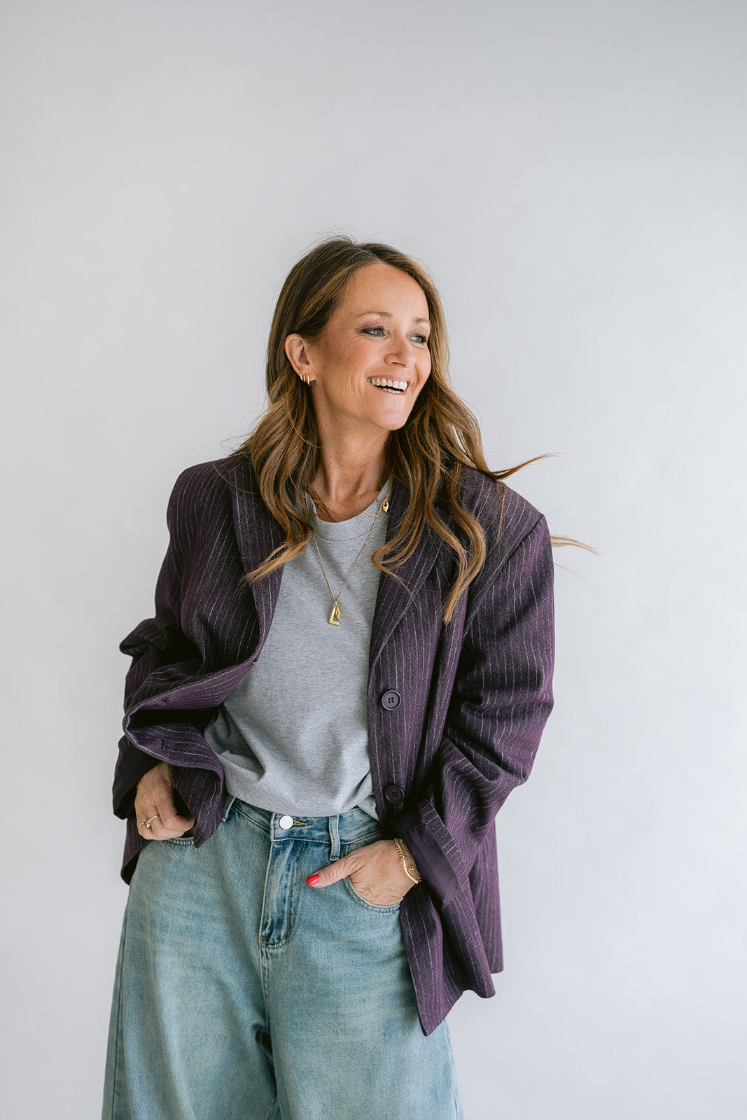 Arthur Blazer Prume Stripe Jeans