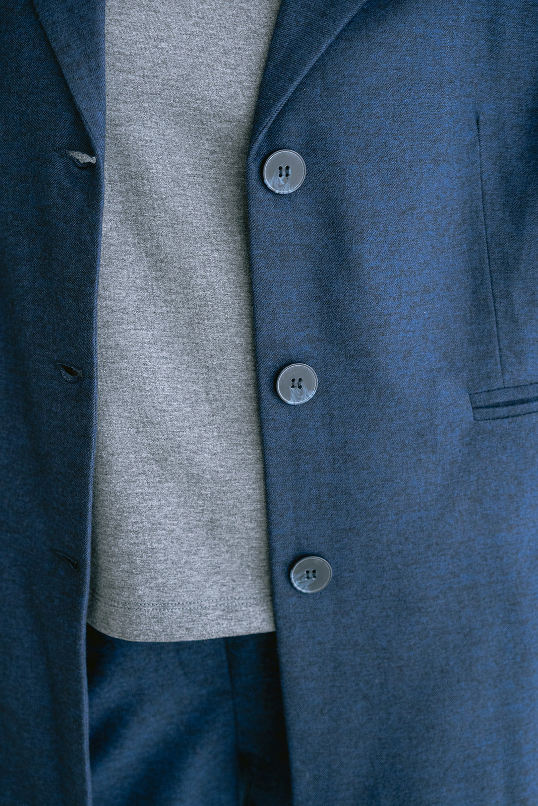 Arthur Blazer Solid Navy