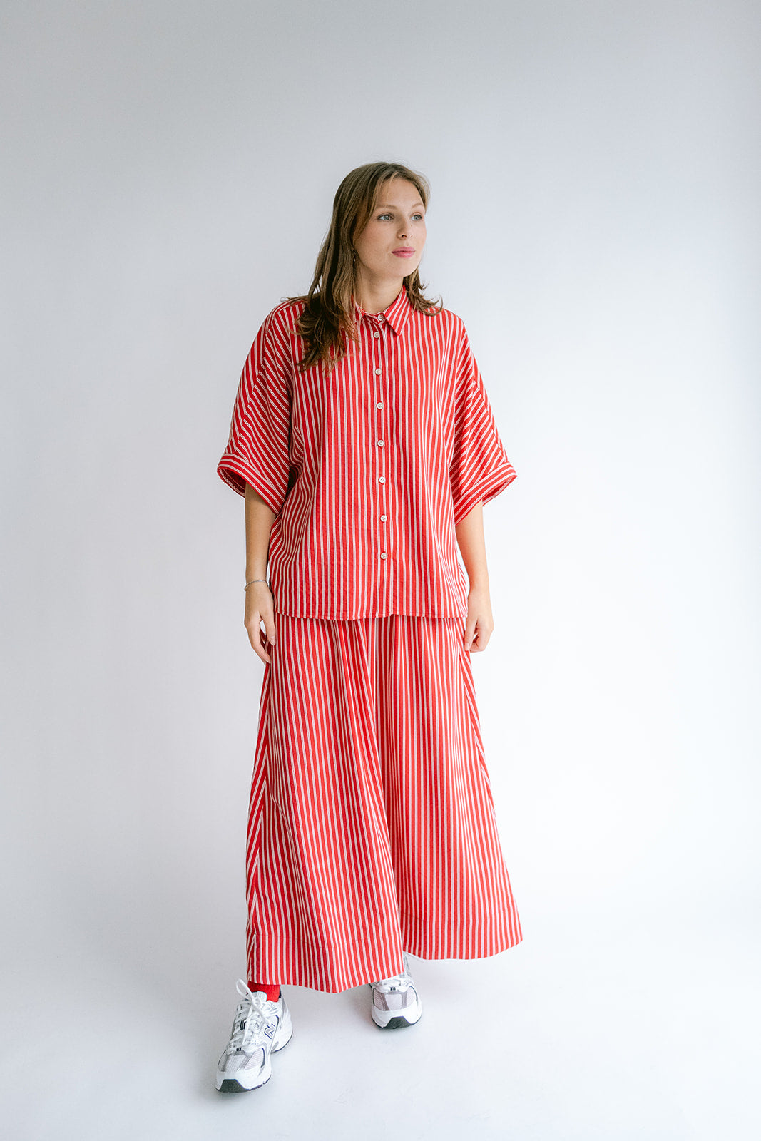 Jax Skirt Red Stripe