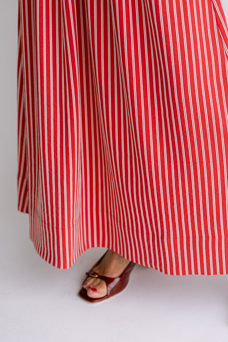 Jax Skirt Red Stripe