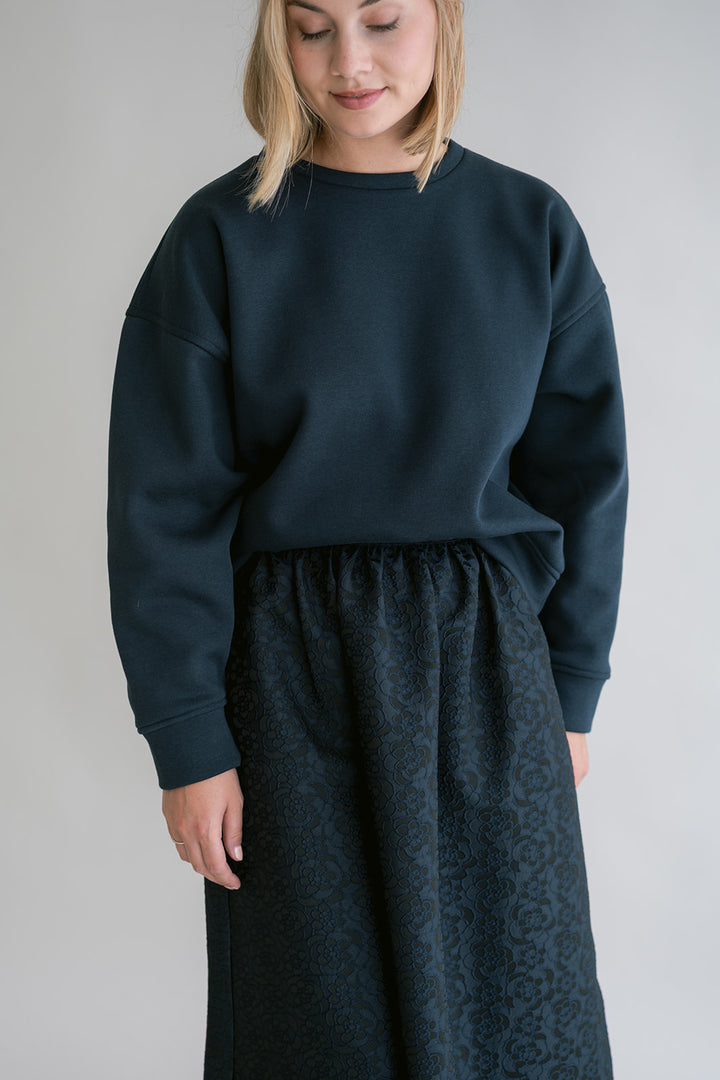 Julia Skirt Navy Flower