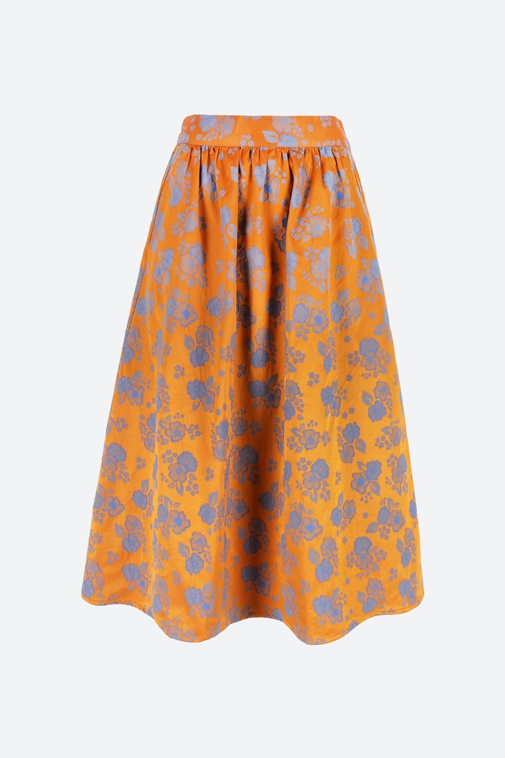 Julia Skirt Orange Flower