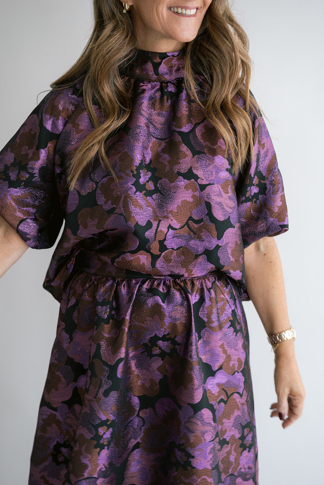 Julia Skirt Party Fuchsia