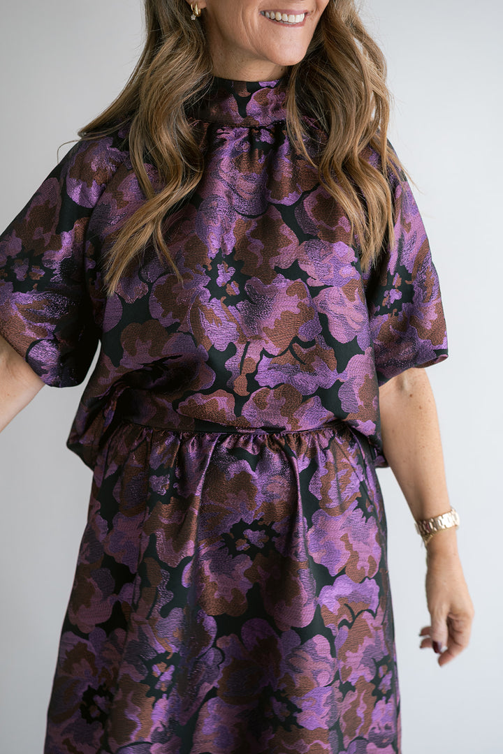Julia Skirt Party Fuchsia