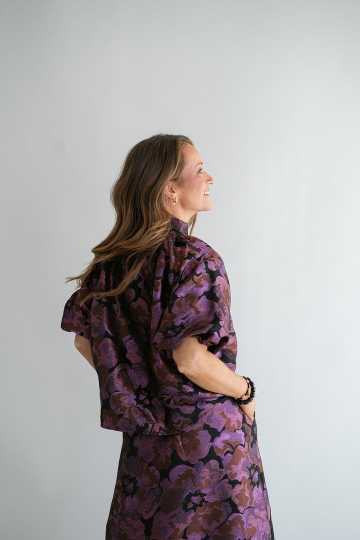Julia Skirt Party Fuchsia