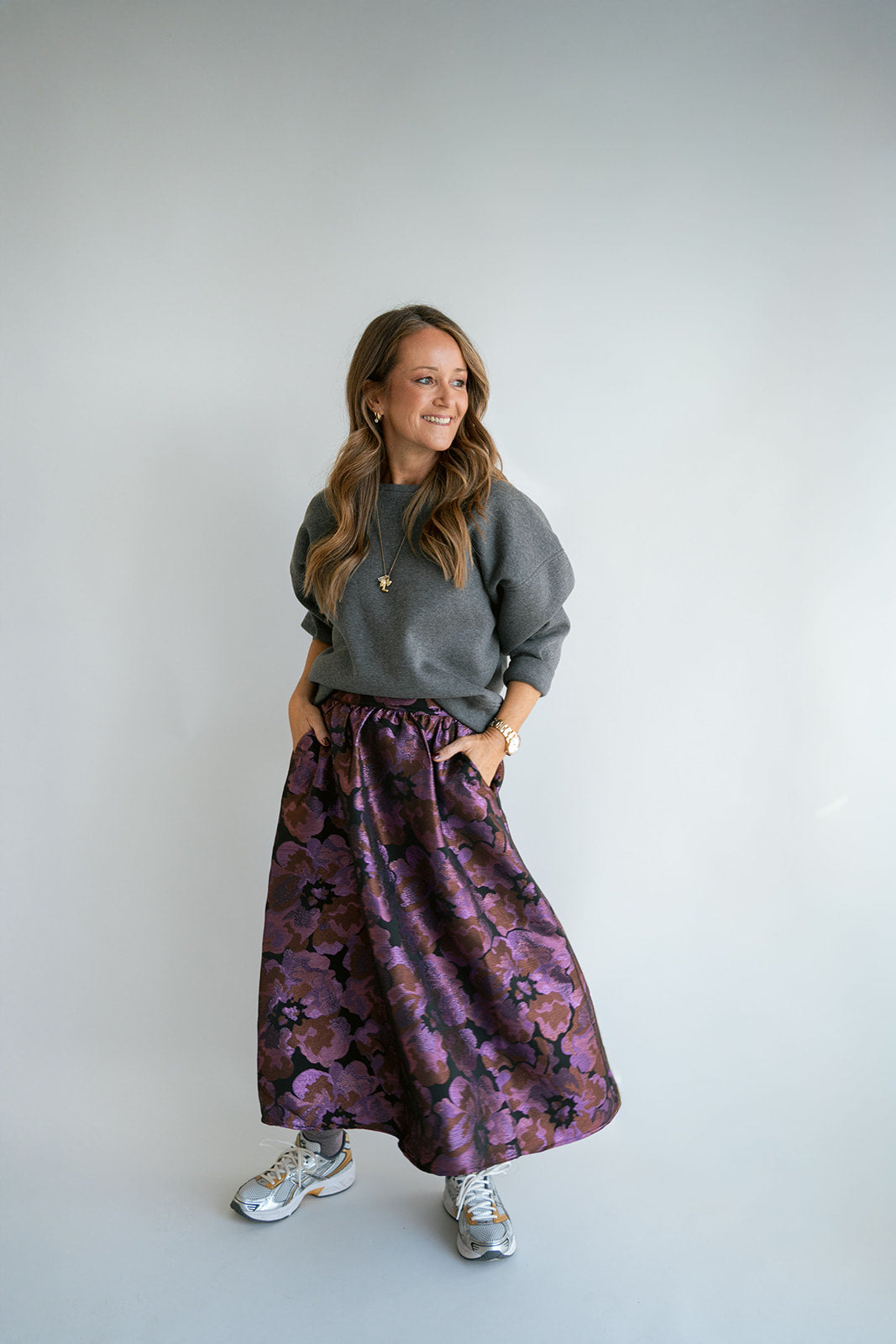 Julia Skirt Party Fuchsia