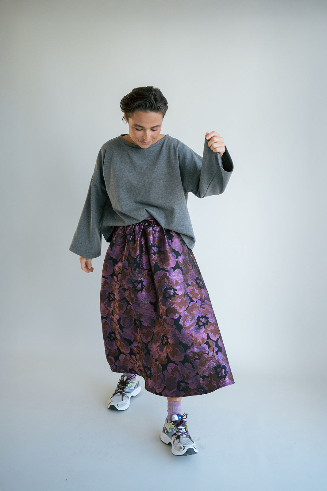Julia Skirt Party Fuchsia