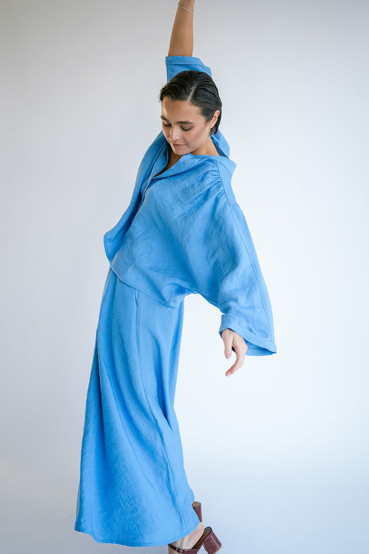 Juliette Skirt Brilliant Azul