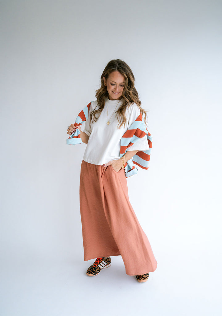 Juliette Skirt Brilliant Rust