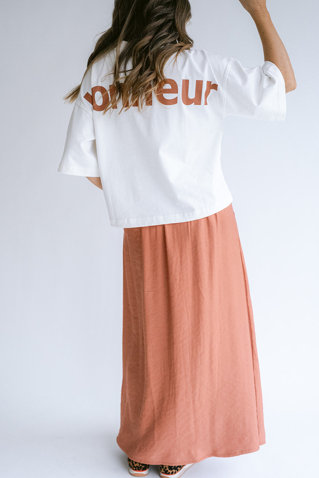 Juliette Skirt Brilliant Rust