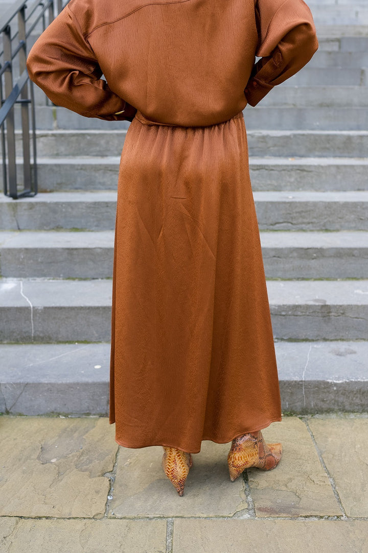 Juliette Skirt Chocolate Brown