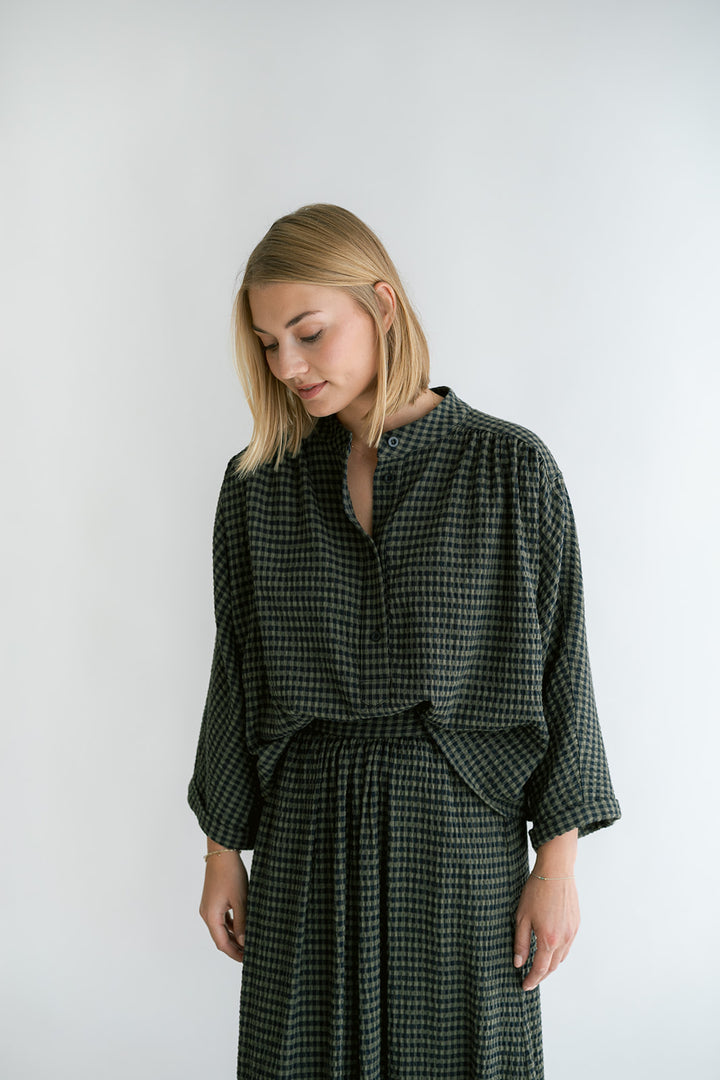 Juliette Skirt Green Small Check