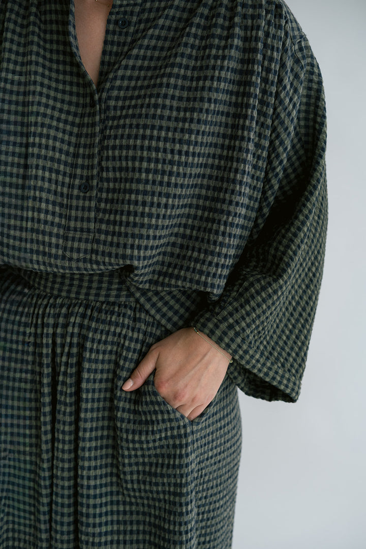 Juliette Skirt Green Small Check