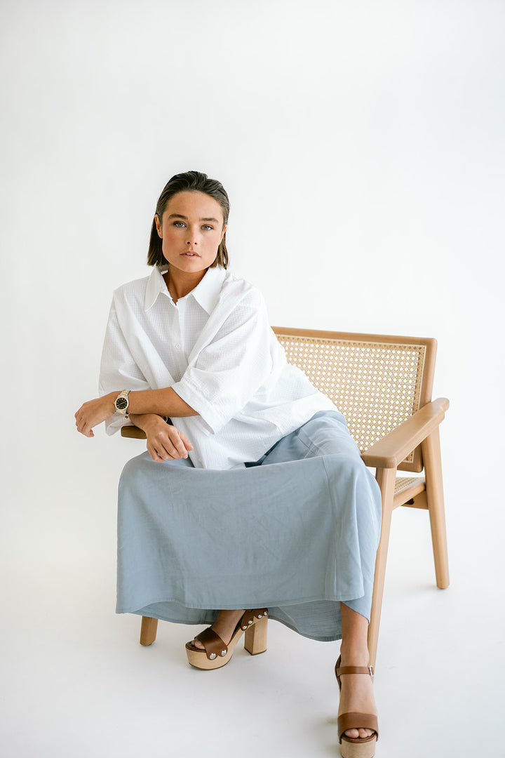 Juliette Skirt Ice Blue Uni