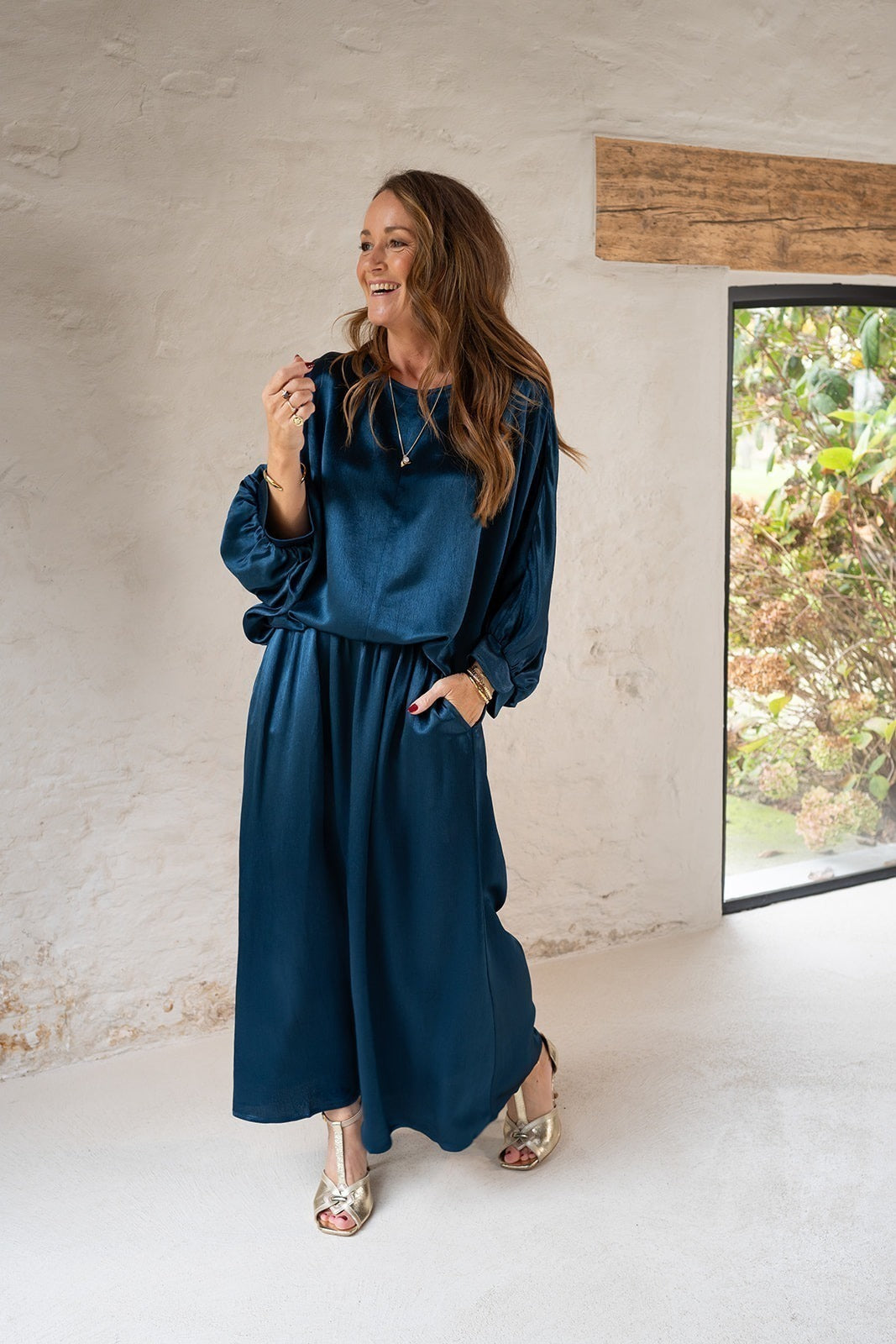 Juliette Skirt Midnight Blue