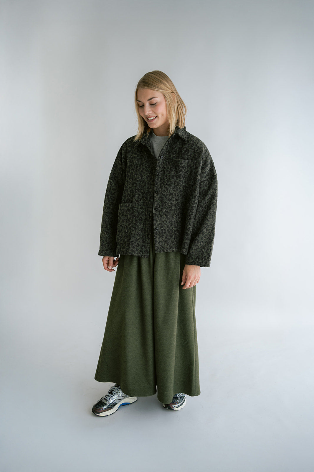 Juliette Skirt Solid Green