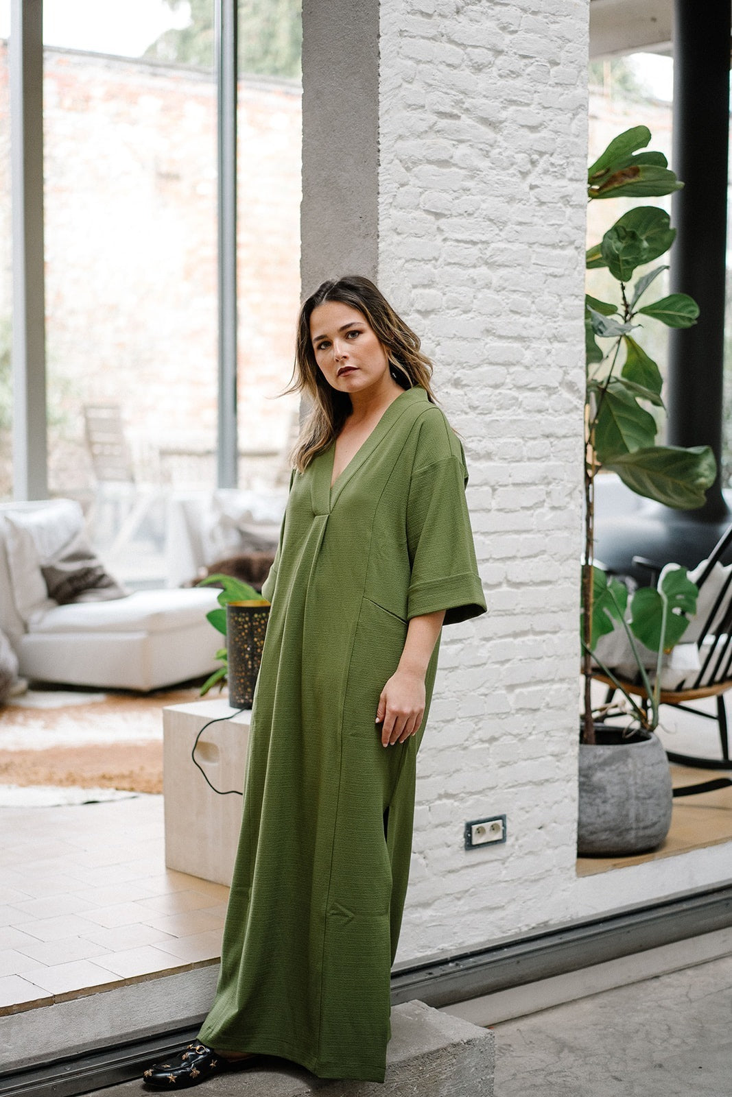 Liana Dress City Green