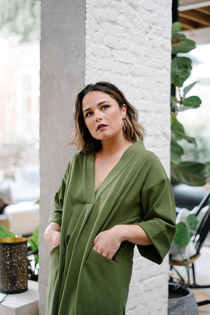 Liana Dress City Green