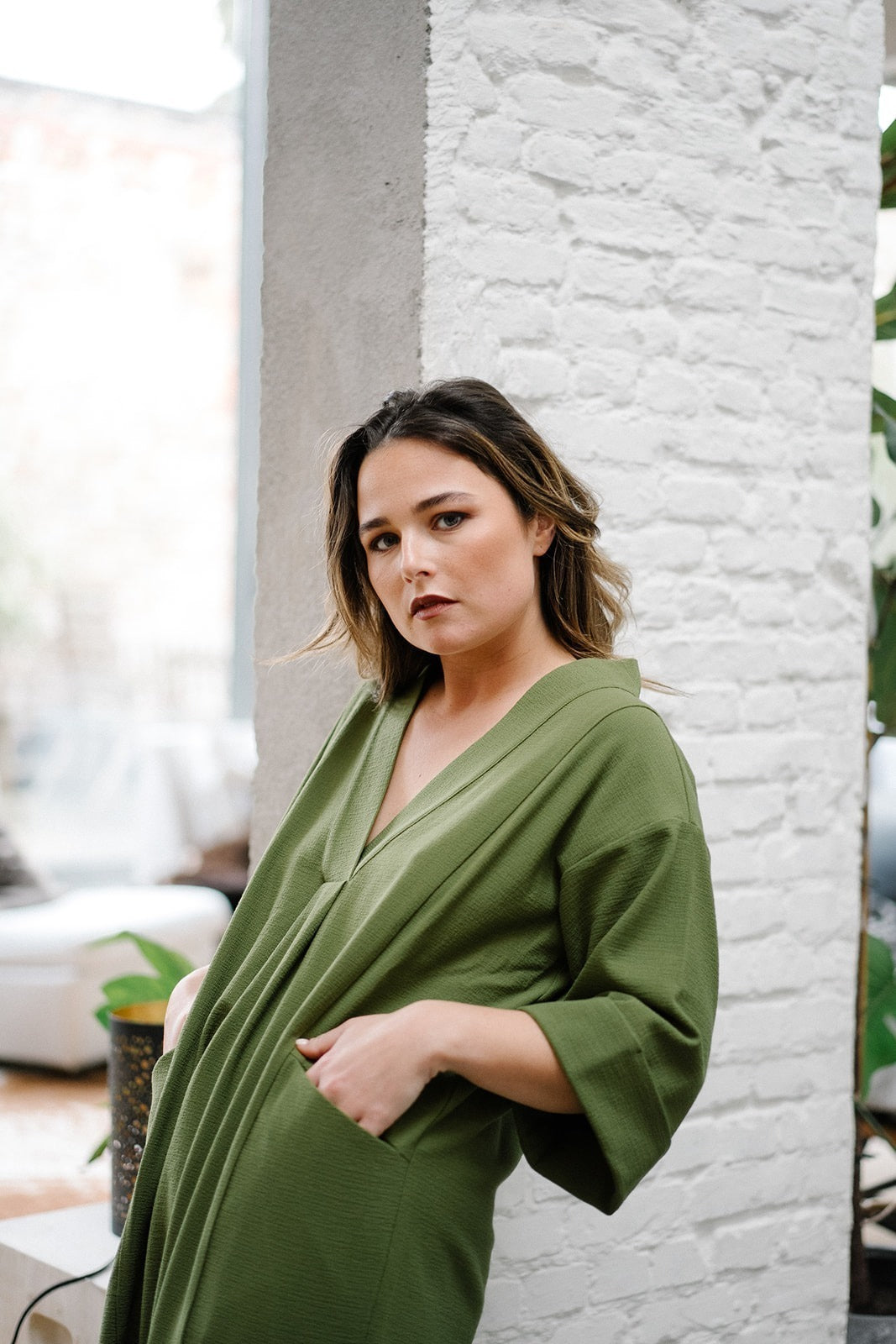 Liana Dress City Green