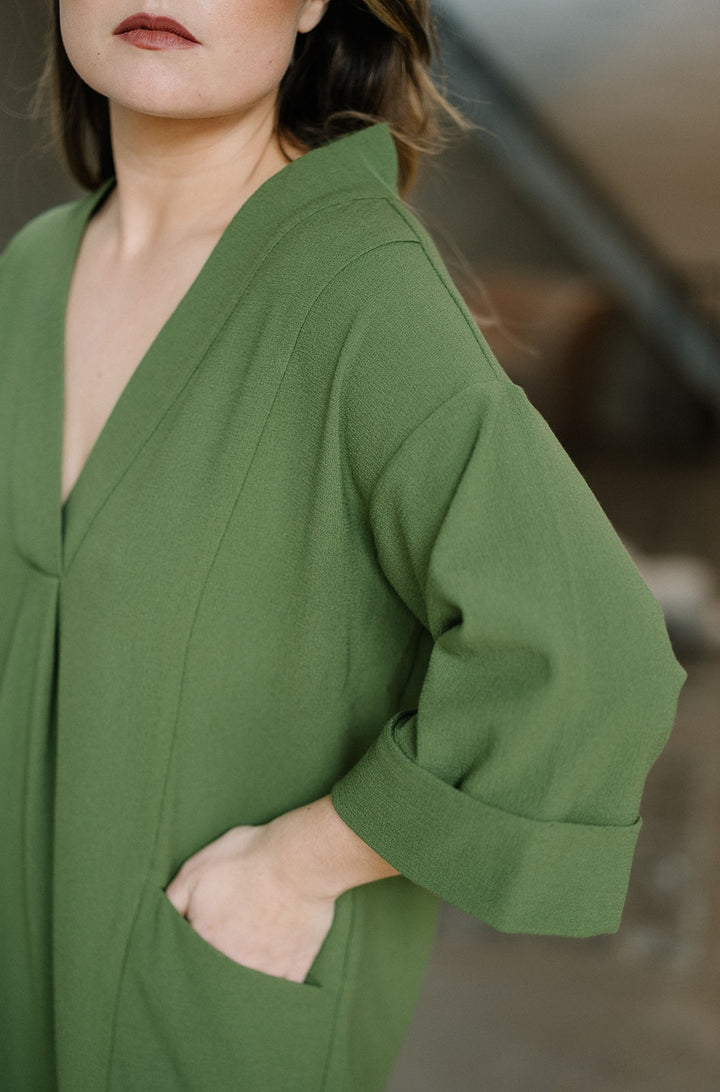 Liana Dress City Green