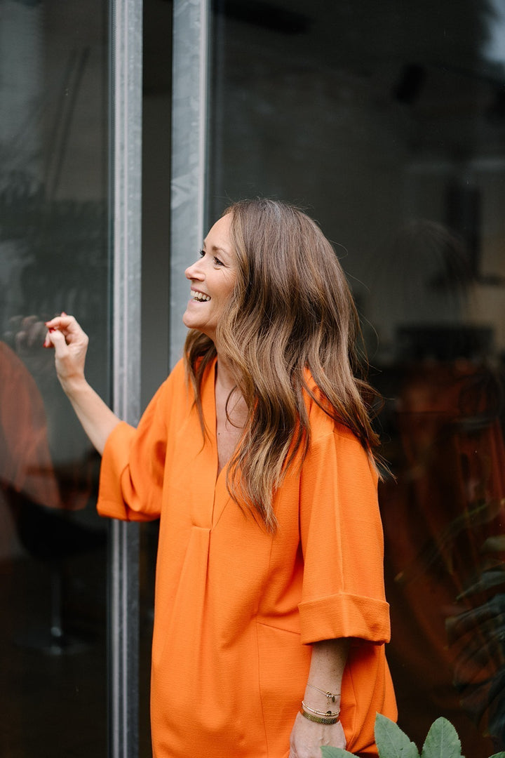 Liana Dress City Orange