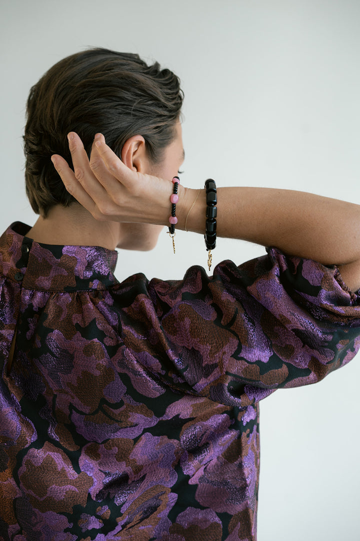 Mabel Blouse Party Fuchsia
