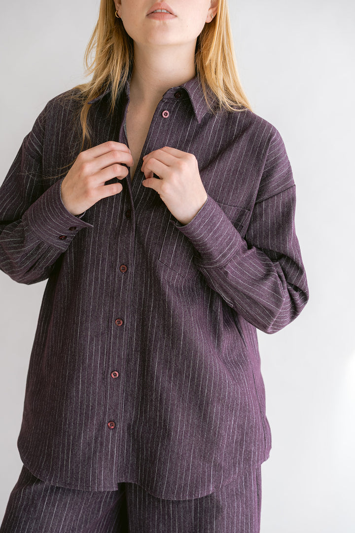Marie Blouse Prume Stripe Jeans