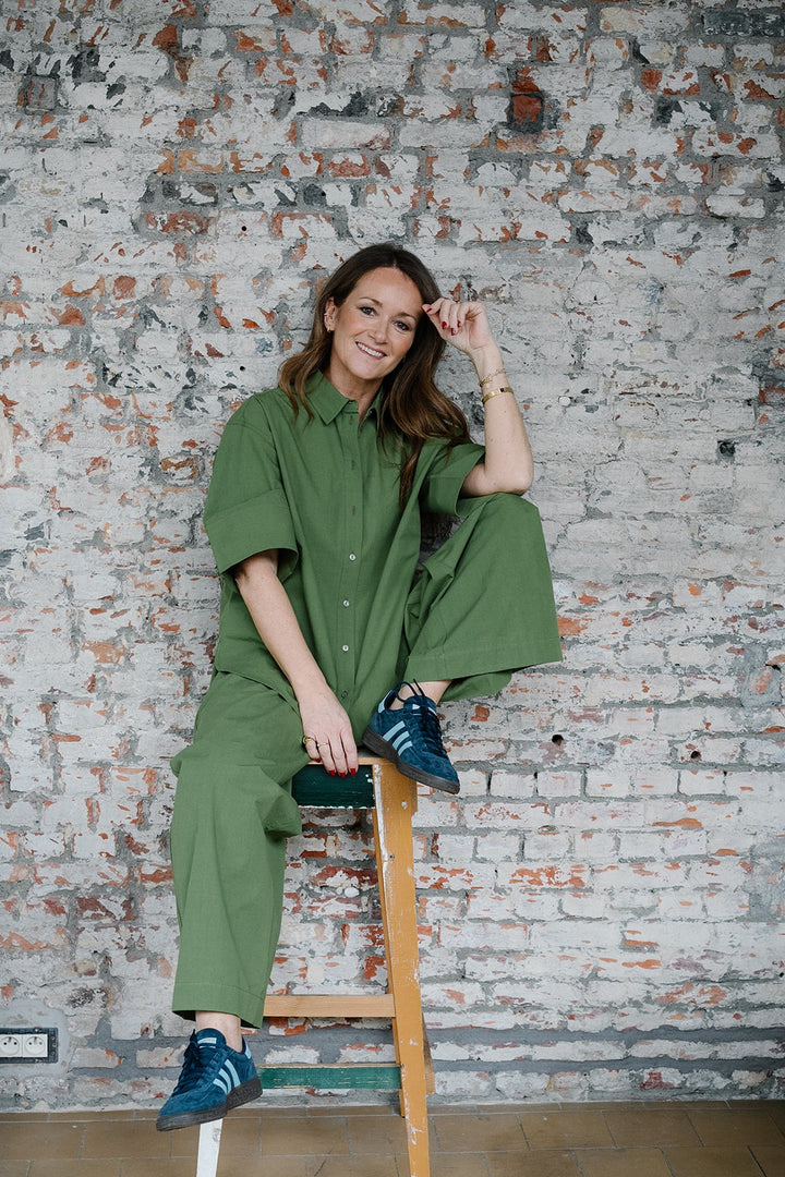 Marin Blouse Green