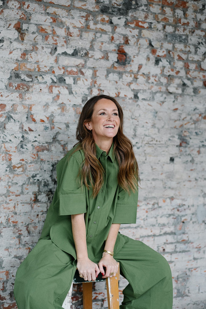 Marin Blouse Green