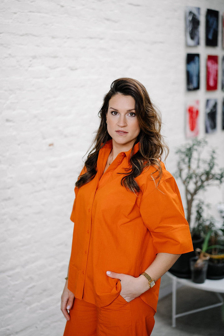 Marin Blouse Orange