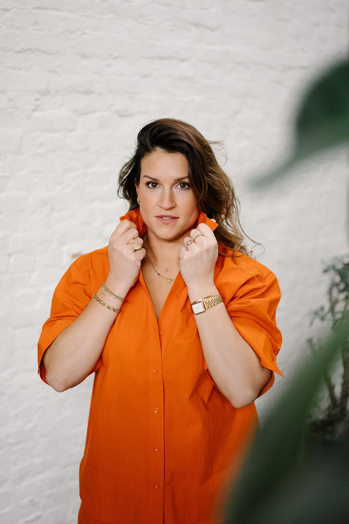 Marin Blouse Orange
