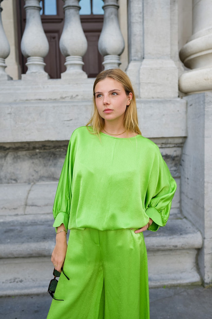 Max Blouse Granny Green