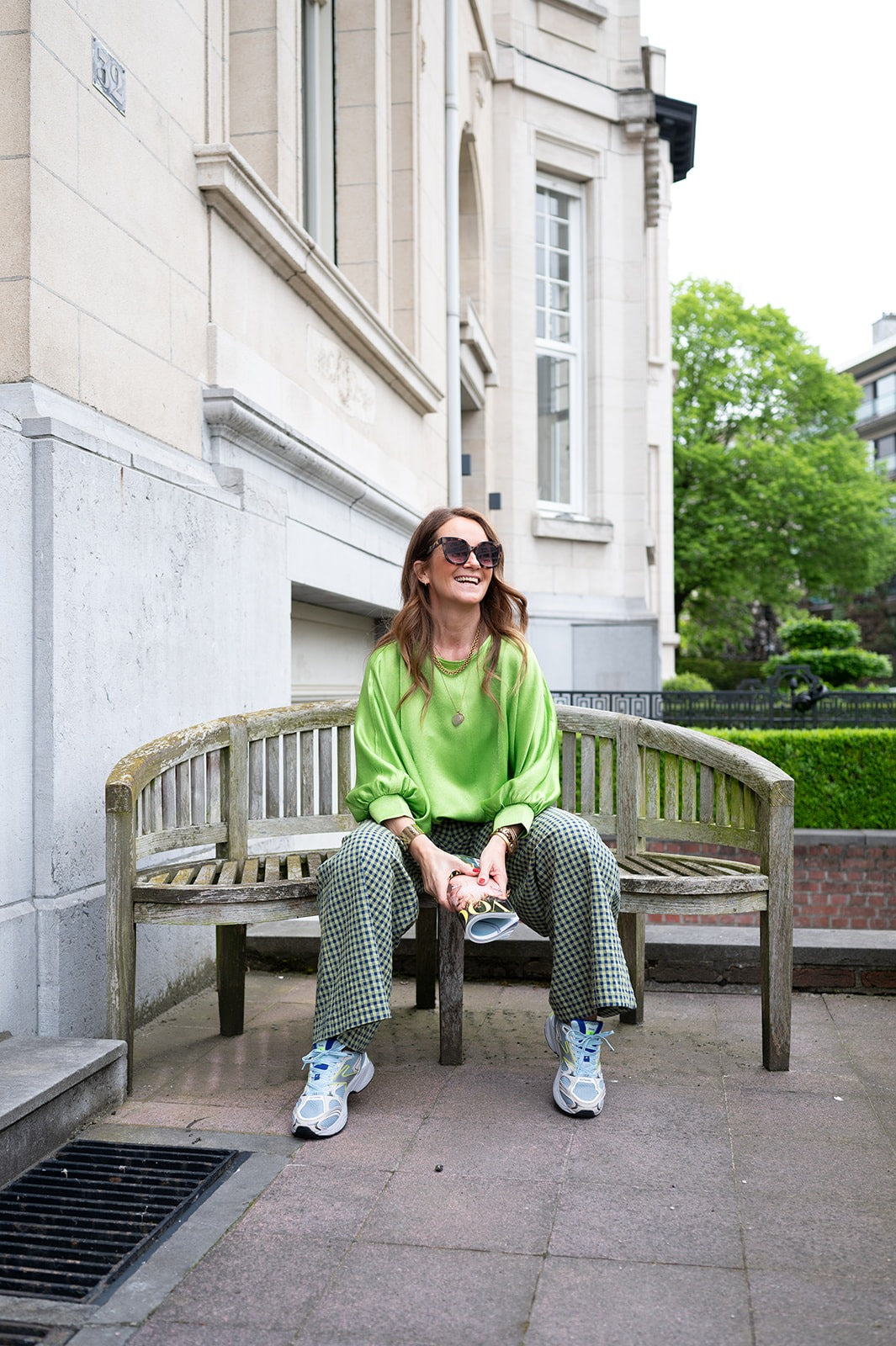 Max Blouse Granny Green