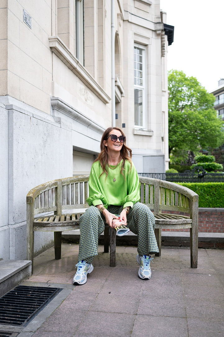 Max Blouse Granny Green