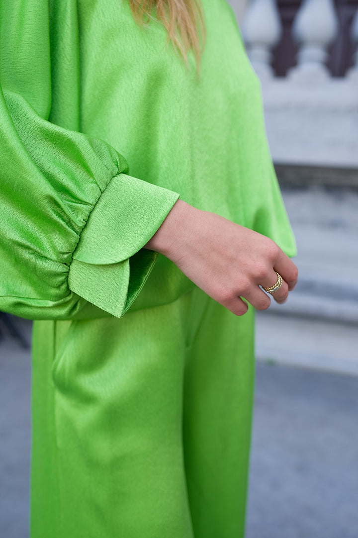 Max Blouse Granny Green