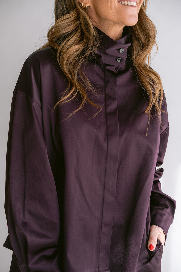 Max Blouse Satin Prume