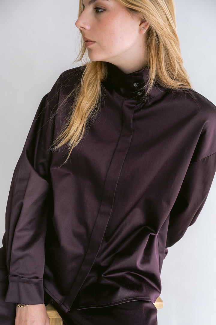 Max Blouse Satin Prume