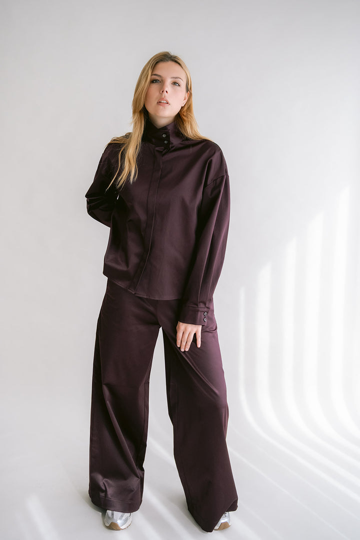 Max Blouse Satin Prume