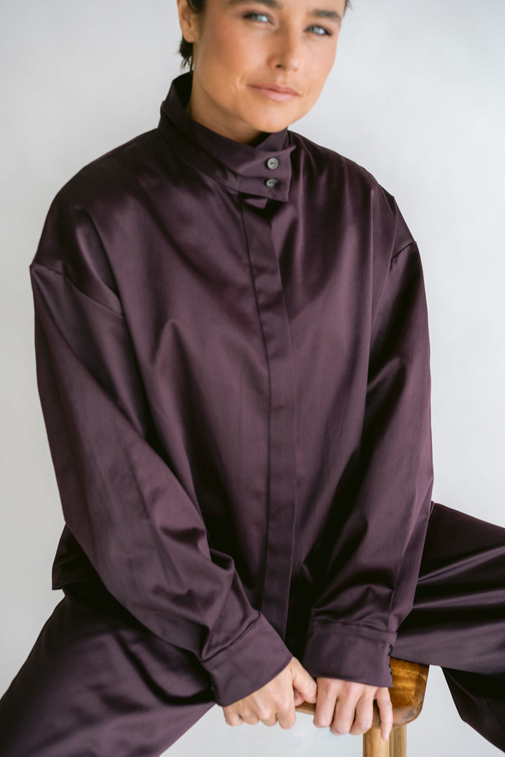 Max Blouse Satin Prume