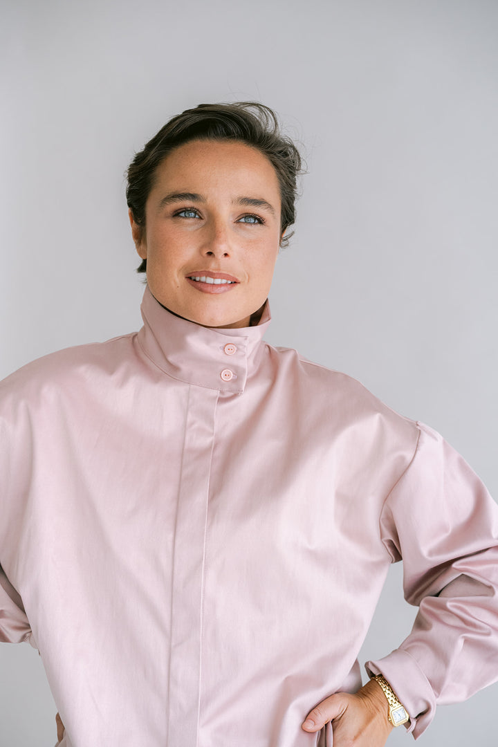 Max Blouse Satin Rose