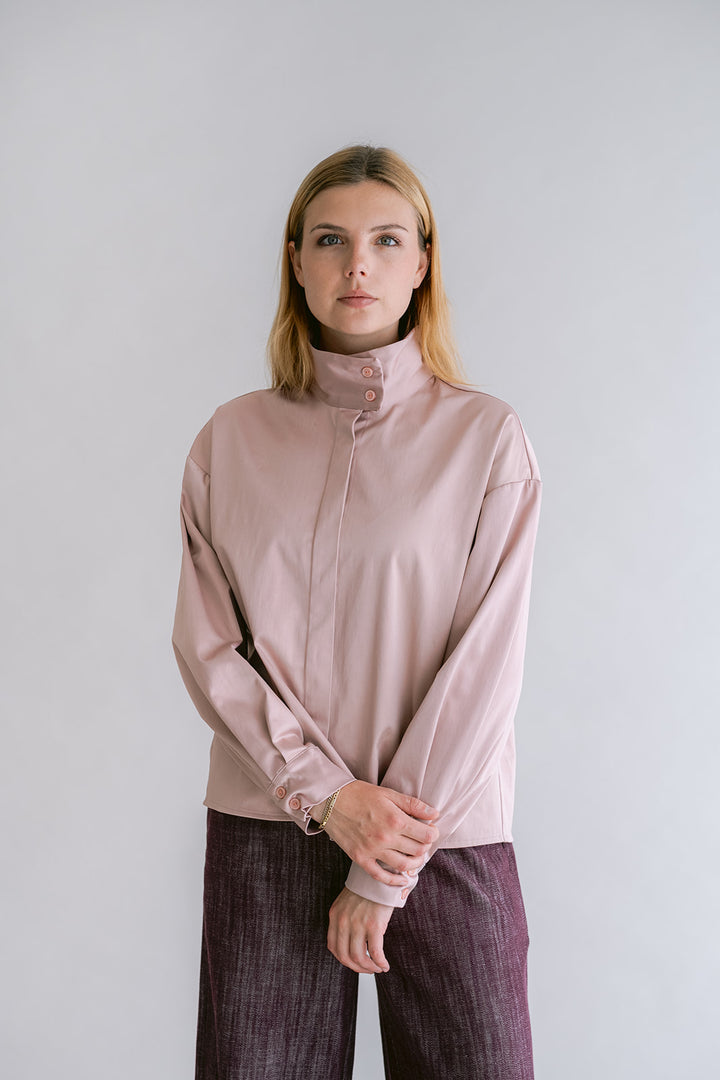 Max Blouse Satin Rose